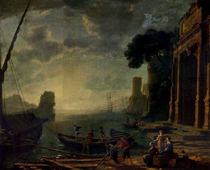 Claude Lorrain Morning in the Harbour